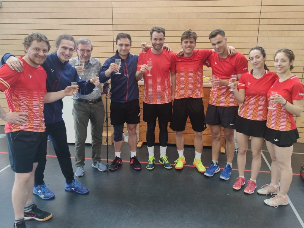 Aufstieg mit der 1. Mannschaft